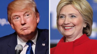 Trump and Clinton
